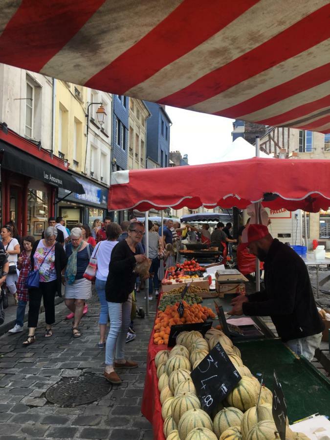 La Parenthese Du Capucin Apartment Honfleur Bagian luar foto